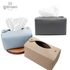[Ilri-Ham] tissue case - leather interior tissue cover desk article - Made in Korea